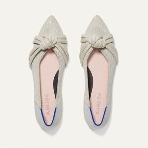 Rothy's Women's Beige Knotted Flats